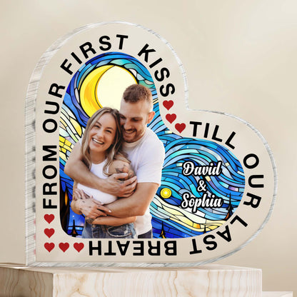 From Our First Kiss Till Our Last Breath With Rainbow Waves