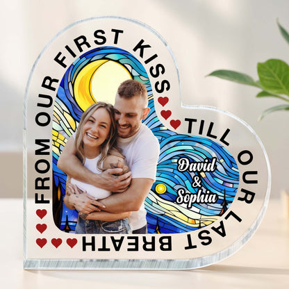 From Our First Kiss Till Our Last Breath With Rainbow Waves