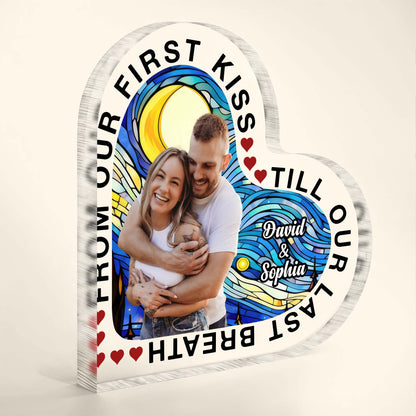From Our First Kiss Till Our Last Breath With Rainbow Waves