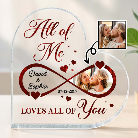 All Of Me Loves All Of You, Hearts And Infinity Symbol