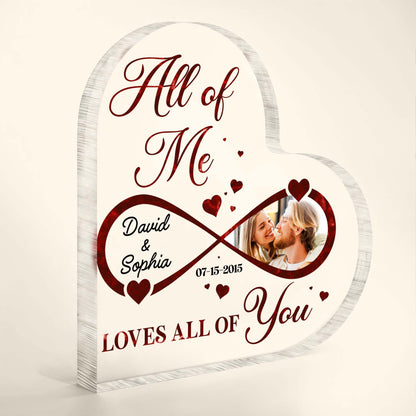 All Of Me Loves All Of You, Hearts And Infinity Symbol
