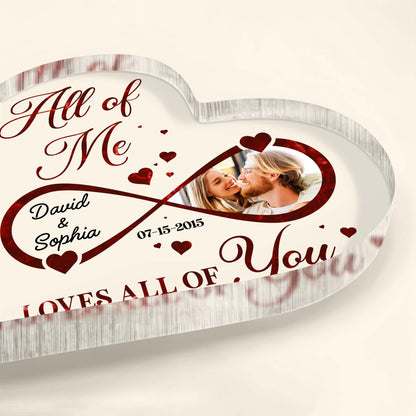 All Of Me Loves All Of You, Hearts And Infinity Symbol