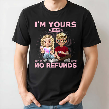 I'm Yours No Refunds, Couple Design