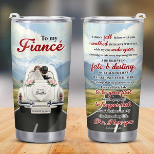 To My Fiancé, Car and Flowers