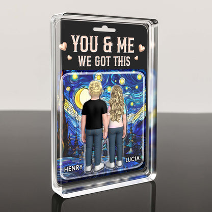 You & Me We Got This, Couple And Hearts