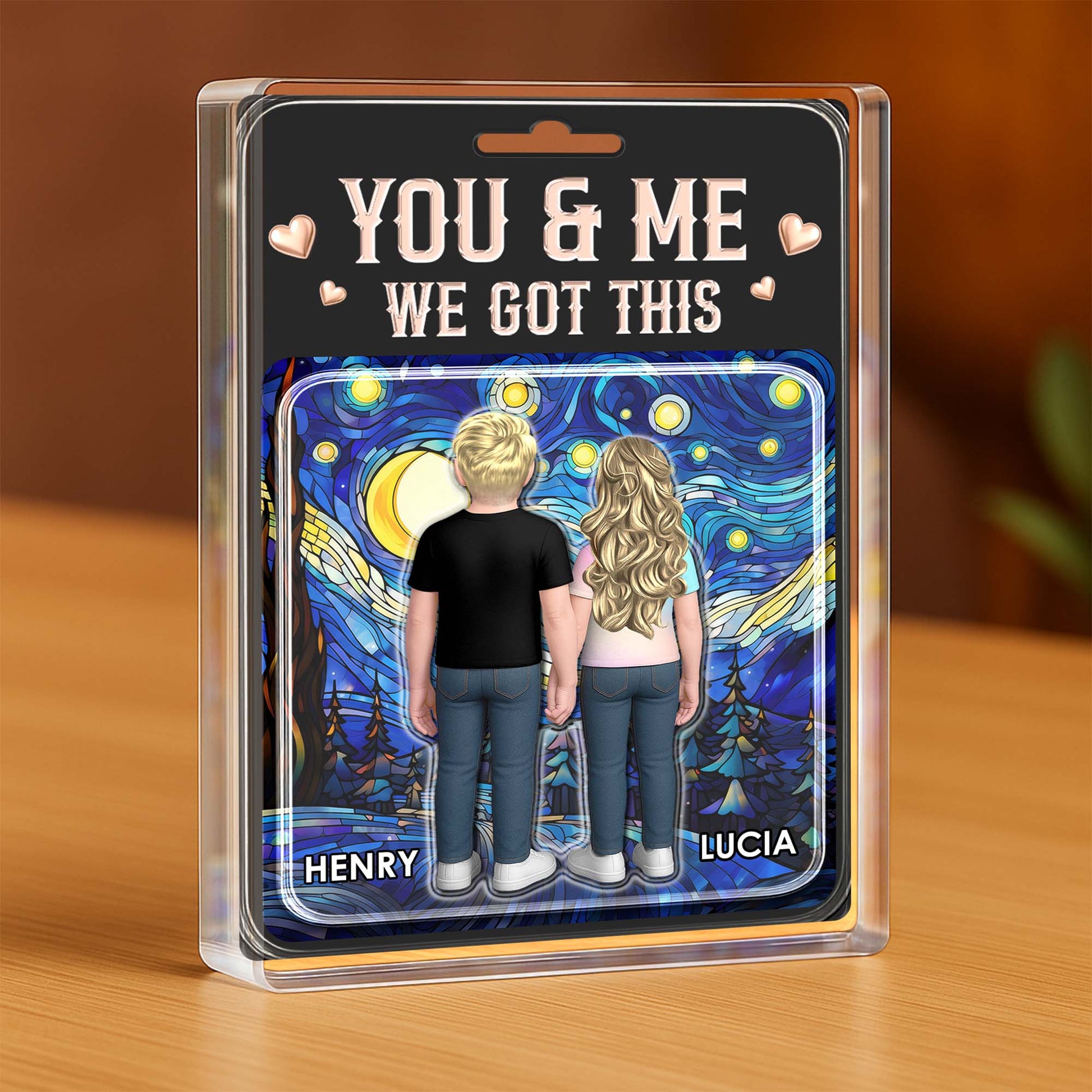 You & Me We Got This, Couple And Hearts