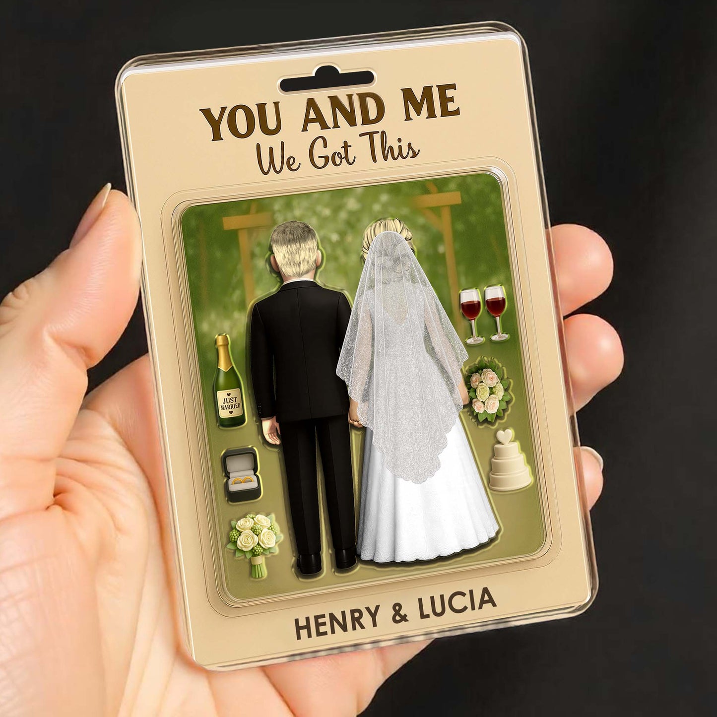 You And Me, We Got This, Bride and Groom