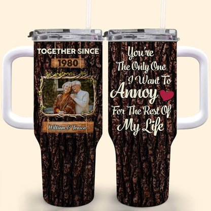 You're The Only One I Want To Annoy, Tree Bark Design