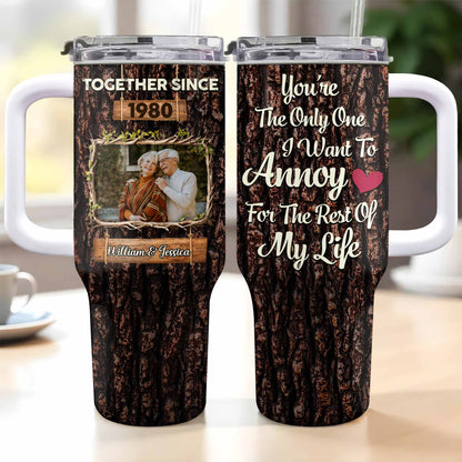 You're The Only One I Want To Annoy, Tree Bark Design