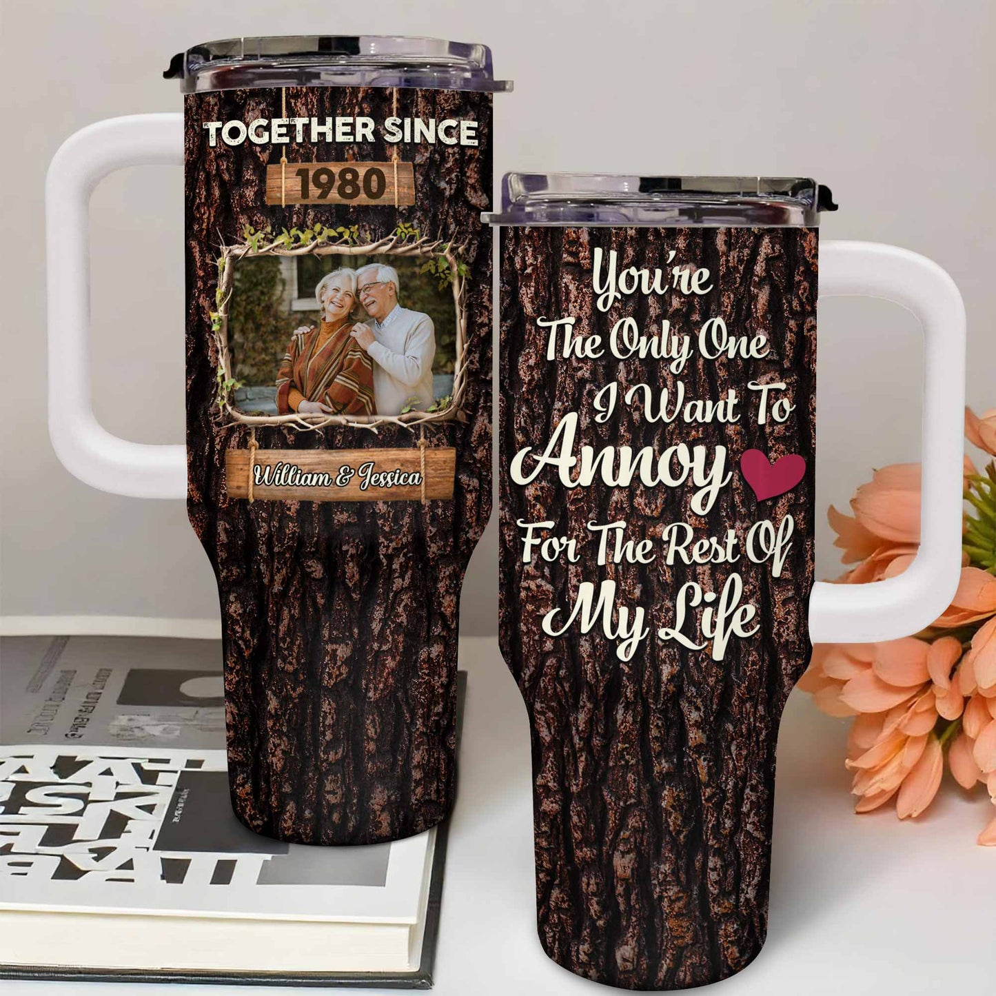 You're The Only One I Want To Annoy, Tree Bark Design