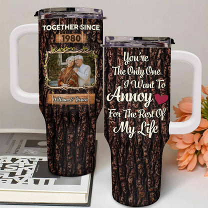 You're The Only One I Want To Annoy, Tree Bark Design