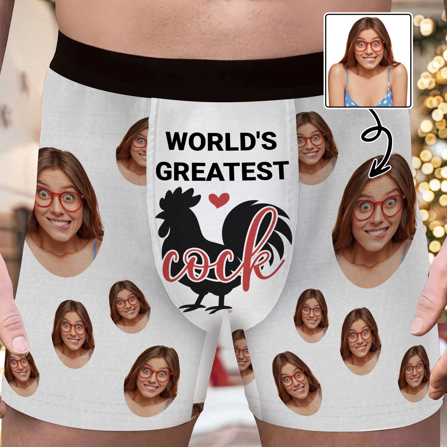 World's Greatest ***, Rooster And Photos Design