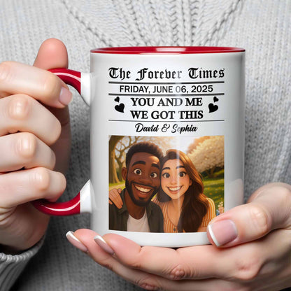 You And Me, We Got This Couple Portrait