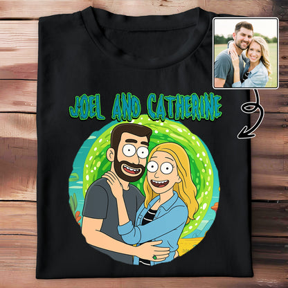 Capture Special Moments, Cartoon Couple Design
