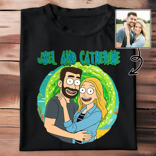 Capture Special Moments, Cartoon Couple Design