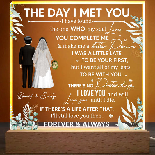 The Day I Met You, You Complete Me, Loving Couple