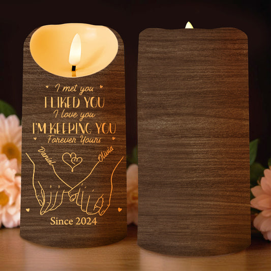 I Met You, I Liked You, Forever Yours, Holding Hands