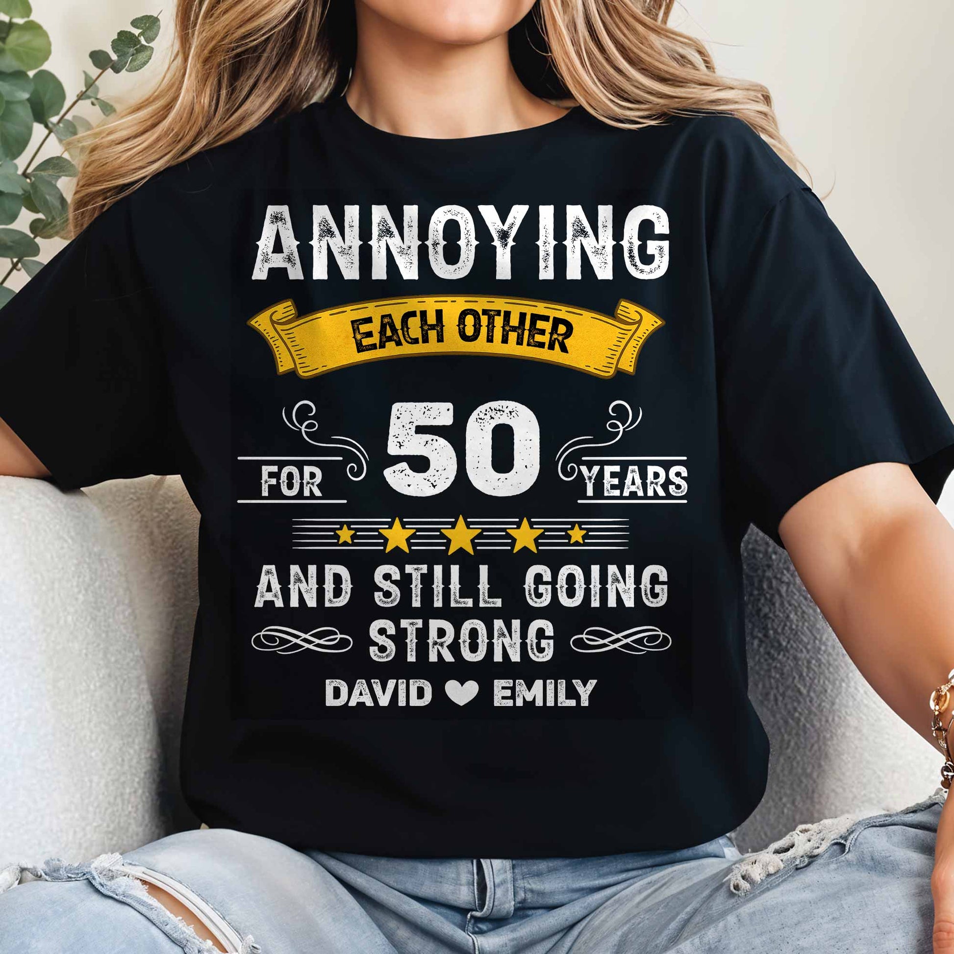 Annoying Each Other For 50 Years With Stars And Banner