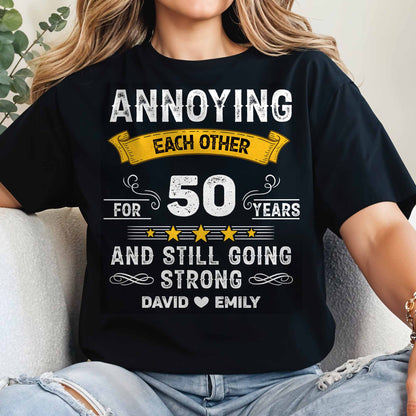 Annoying Each Other For 50 Years With Stars And Banner