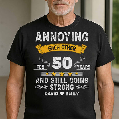 Annoying Each Other For 50 Years With Stars And Banner