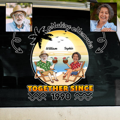 Making Memories Together Since, Tropical Beach Design
