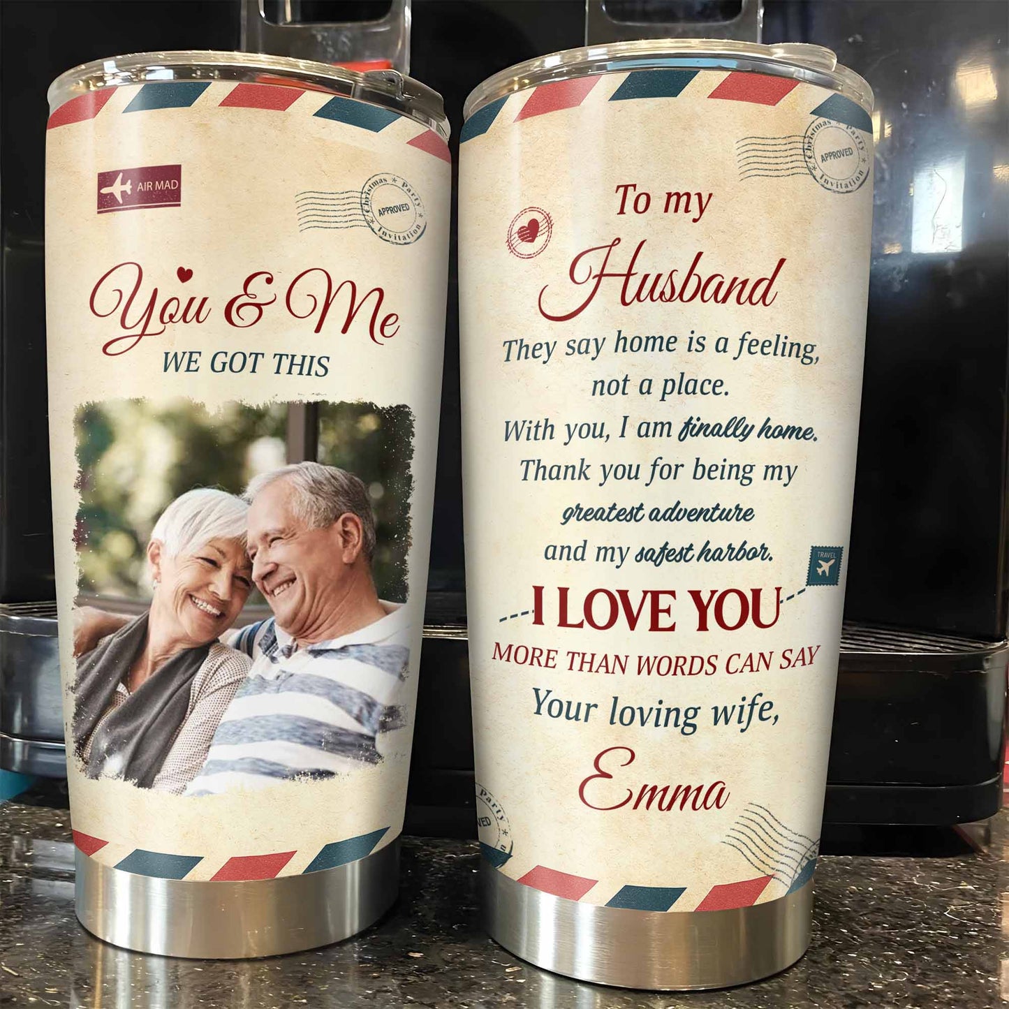 To My Husband, They Say Home Is A Feeling