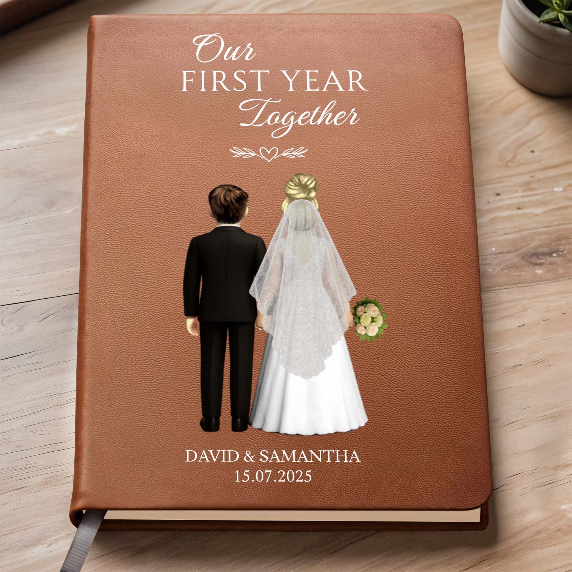 Our First Year Together, Bride And Groom