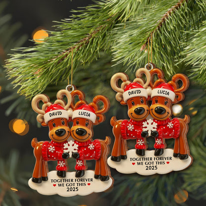 Together Forever We Got This, Reindeer Ornament