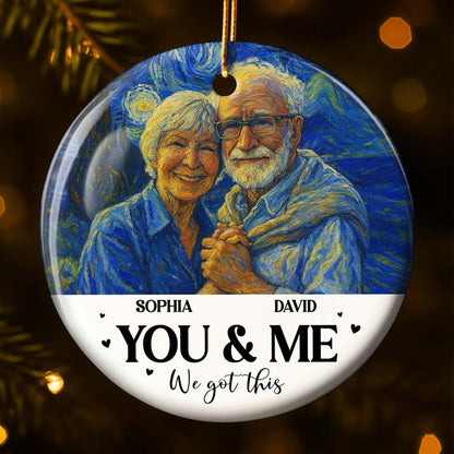 You & Me, We Got This, Elder Couple Portrait