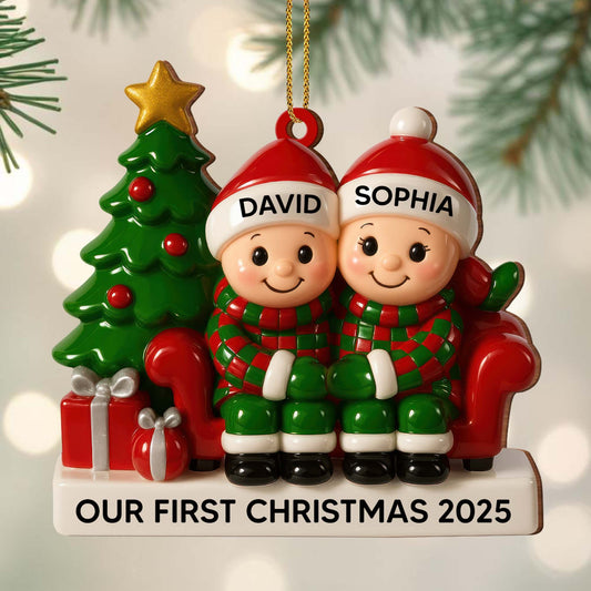 Our First Christmas With Christmas Tree and Gifts