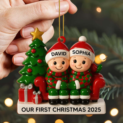 Our First Christmas With Christmas Tree and Gifts