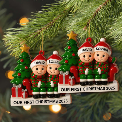 Our First Christmas With Christmas Tree and Gifts