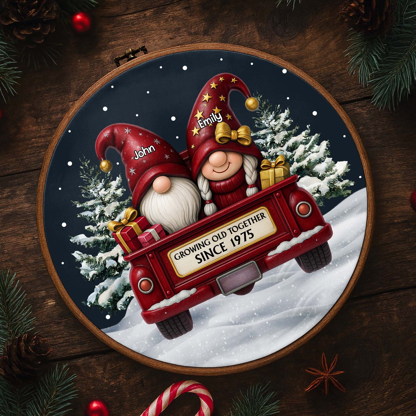 Growing Old Together, Santa Gnomes and Christmas Truck