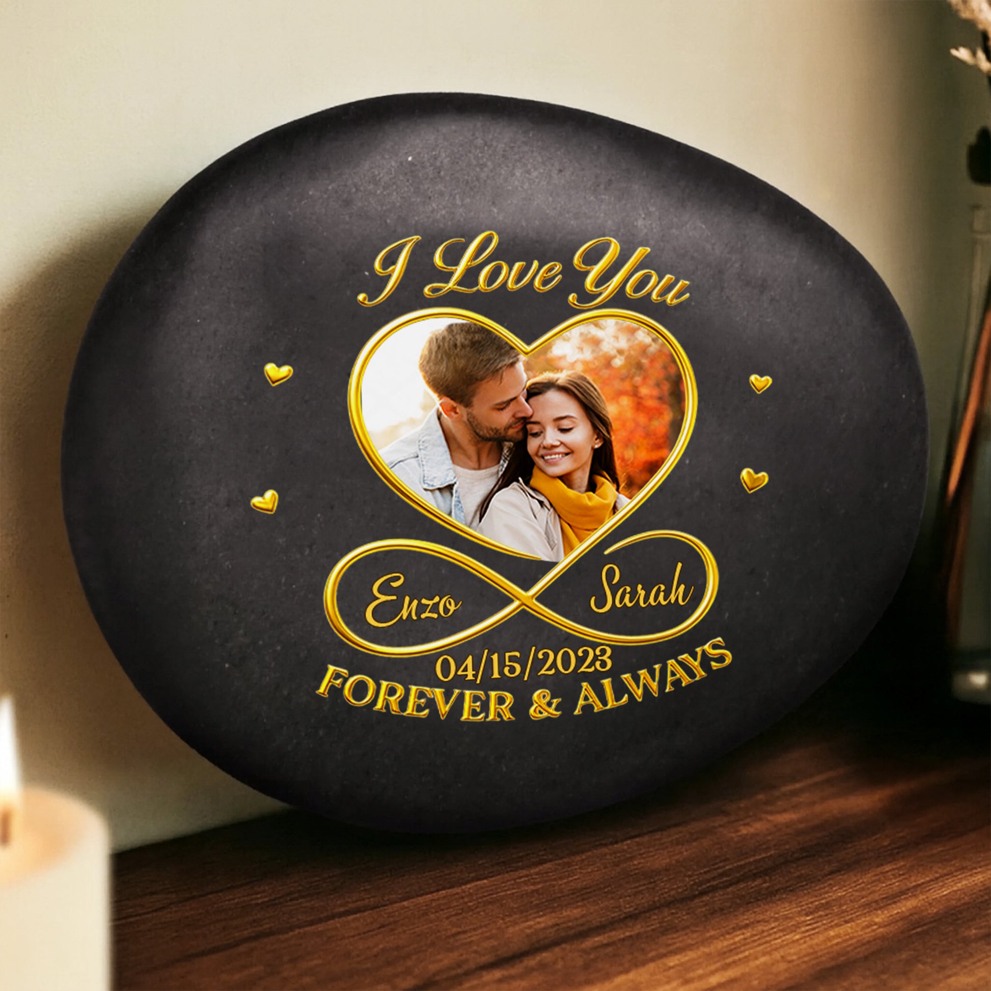 I Love You Forever And Always Heart With Photo Frames