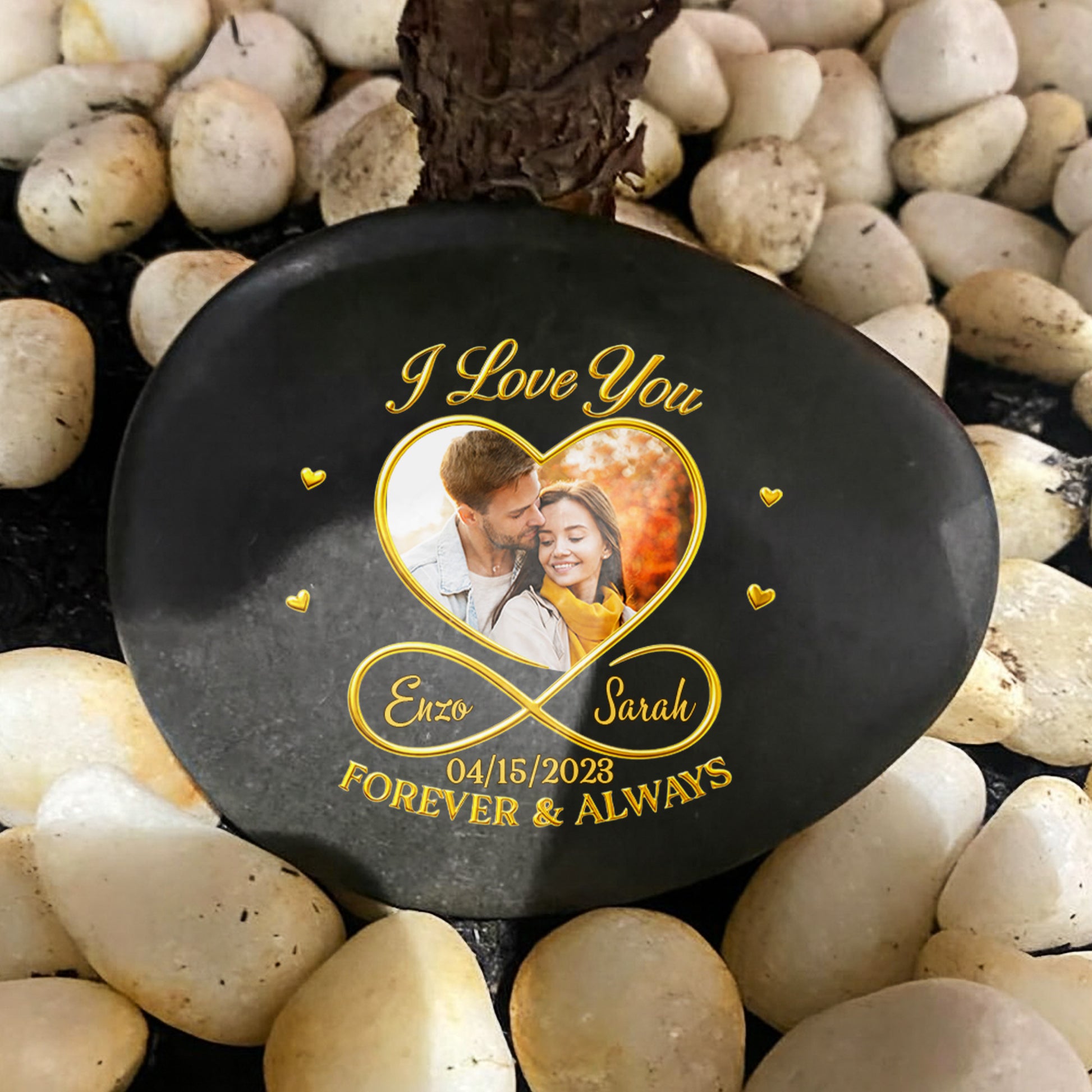 I Love You Forever And Always Heart With Photo Frames