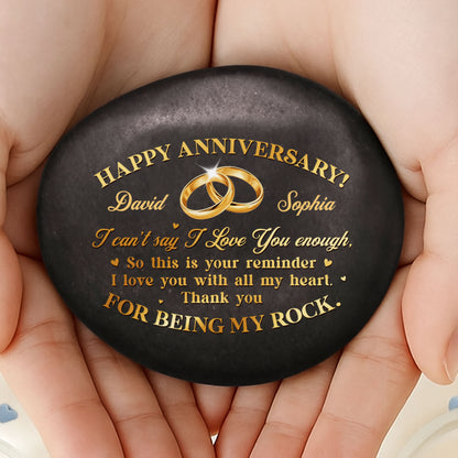 Happy Anniversary Reminder With Wedding Rings