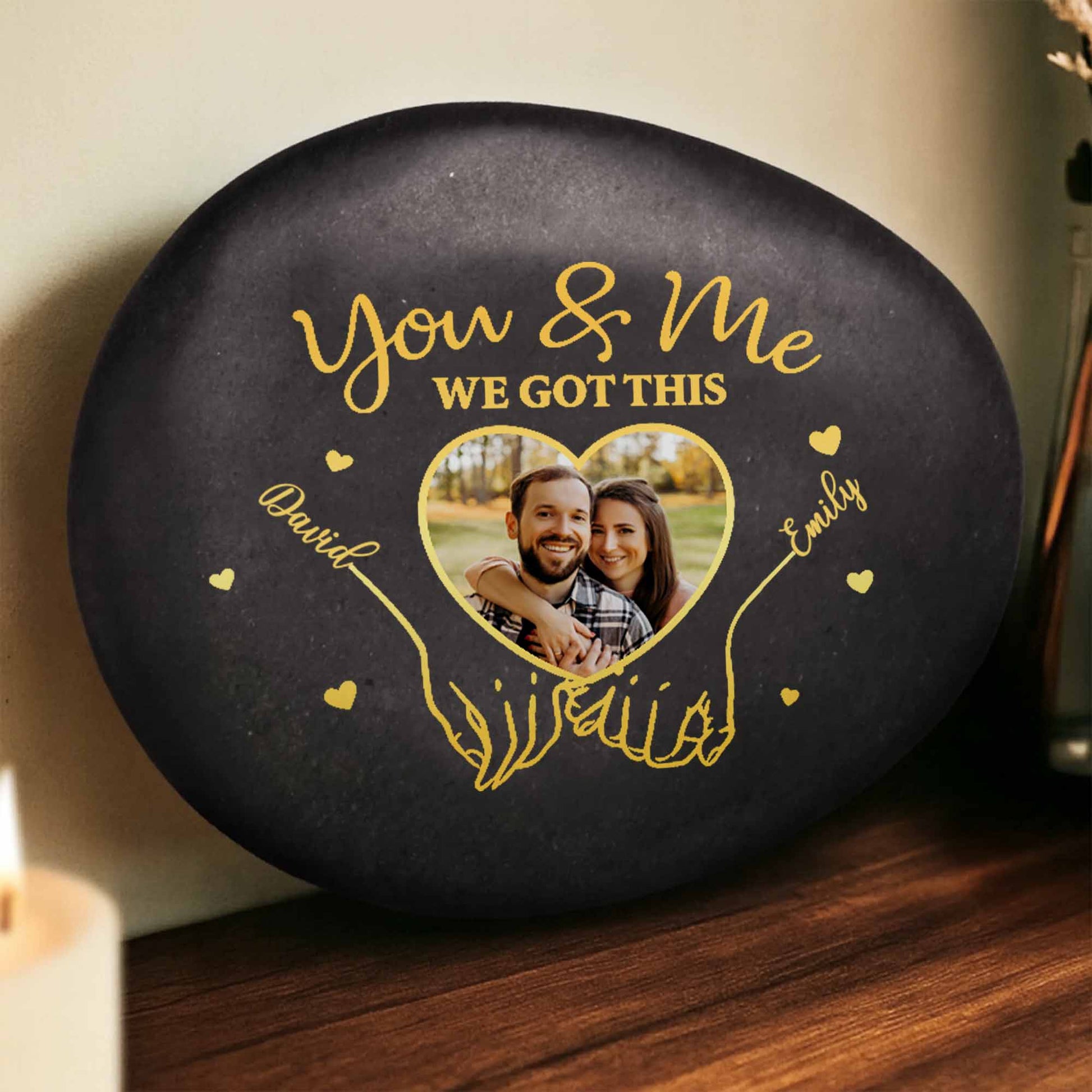 You & Me We Got This, Hearts And Couple Photo