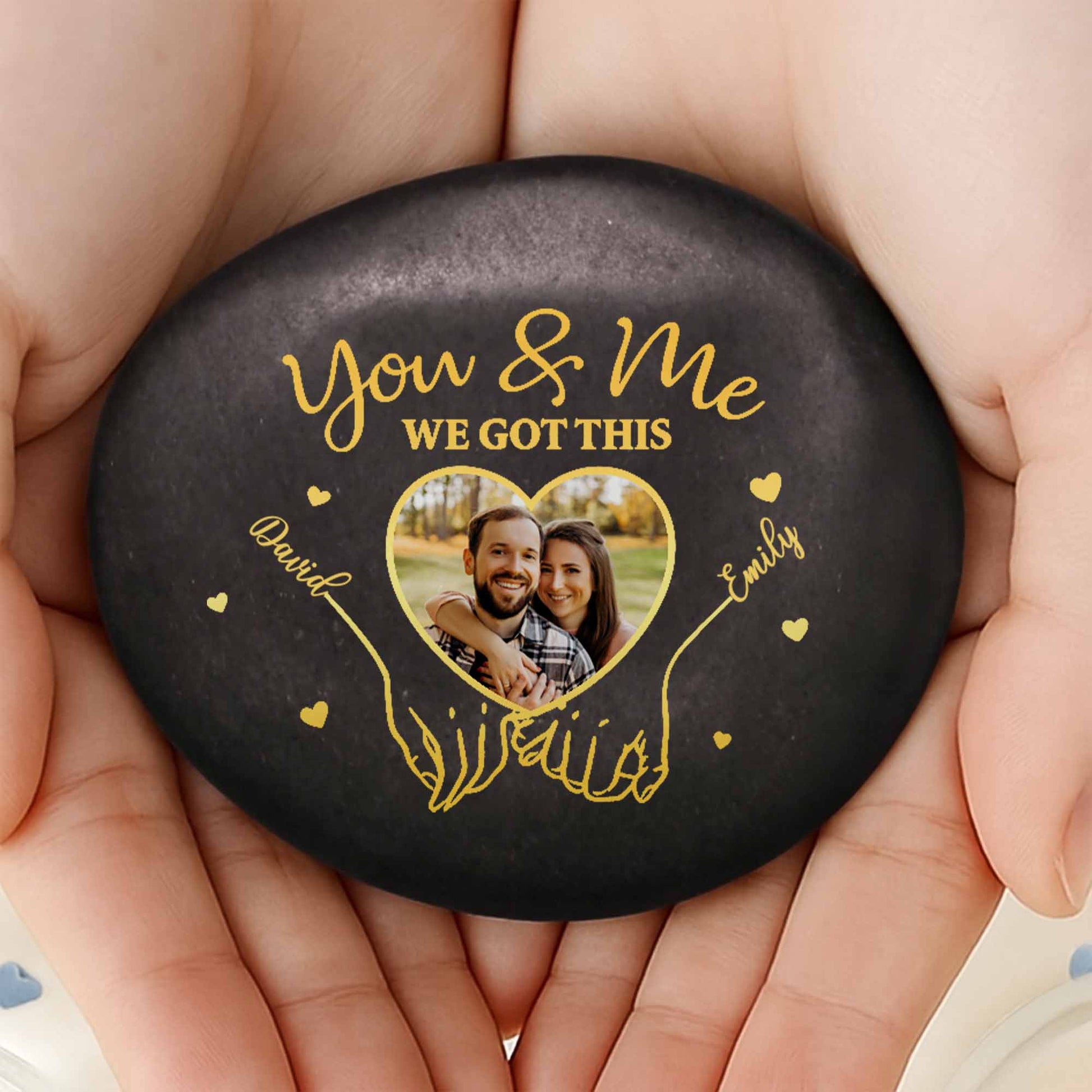 You & Me We Got This, Hearts And Couple Photo