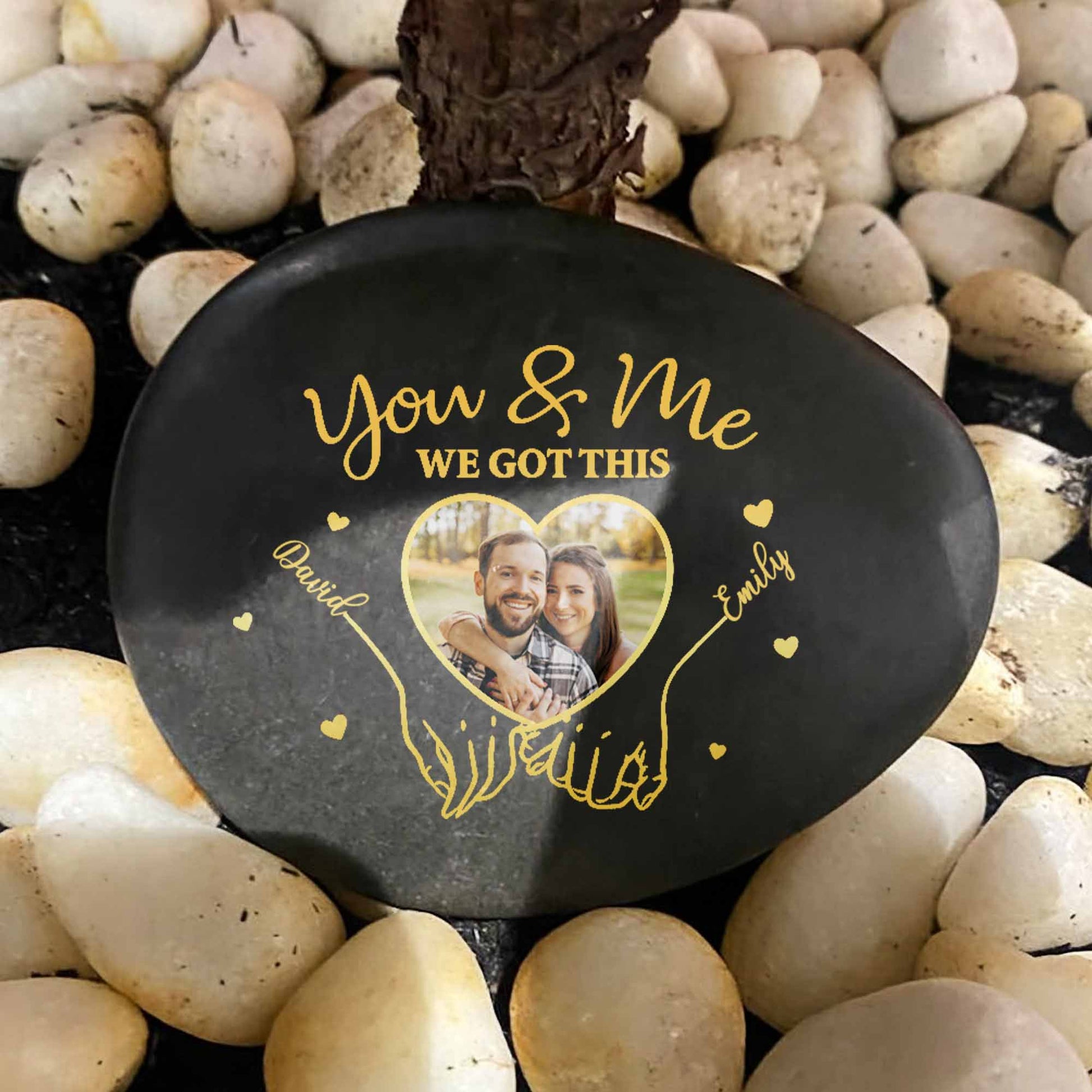 You & Me We Got This, Hearts And Couple Photo