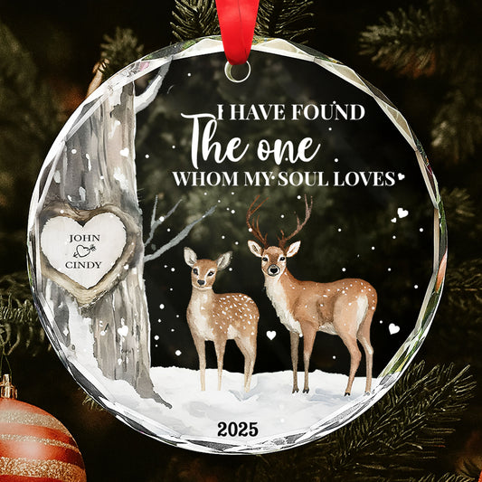 I Have Found The One Whom My Soul Loves with Deer and Heart Design