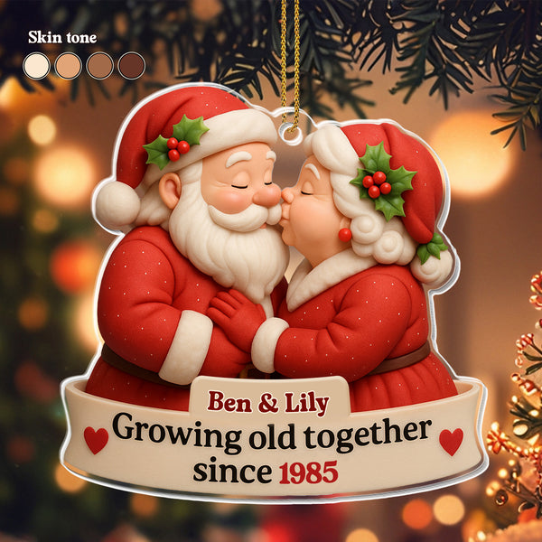 Growing Old Together Santa And Mrs Claus