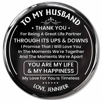 To My Husband, Thank You, Great Life Partner
