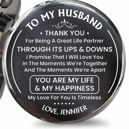To My Husband, Thank You, Great Life Partner