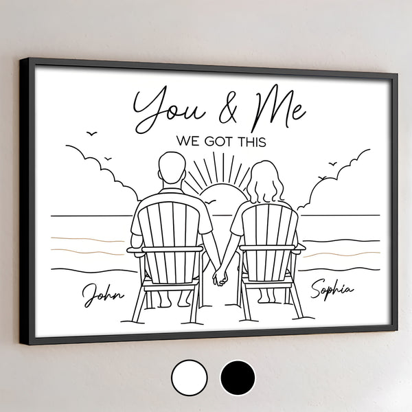 You & Me We Got This, Couple Watching Sunrise