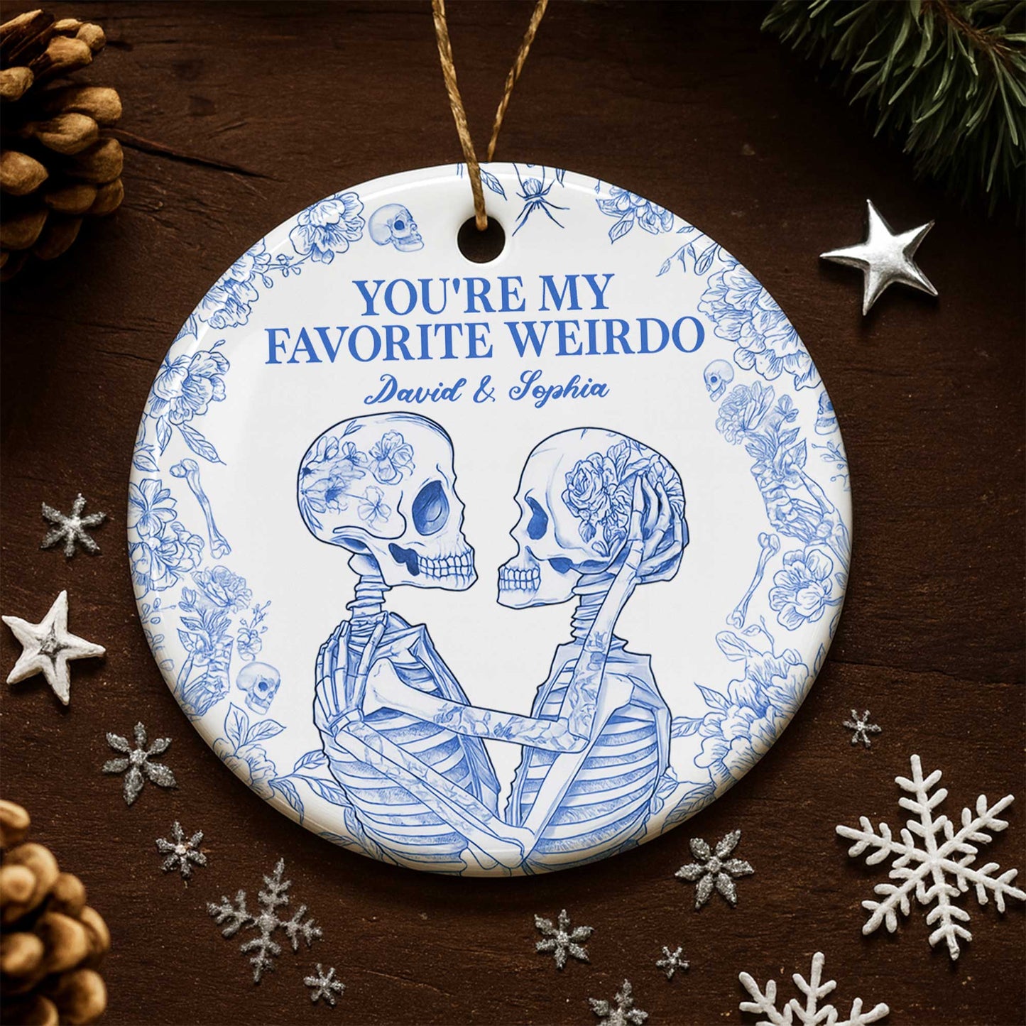 You're My Favorite Weirdo, Skeletons and Flowers