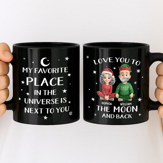 Favorite Place In The Universe, Love To The Moon, Stars, Christmas Outfits