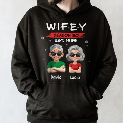 Hubby Season 30 Customizable Cartoon Couple Design