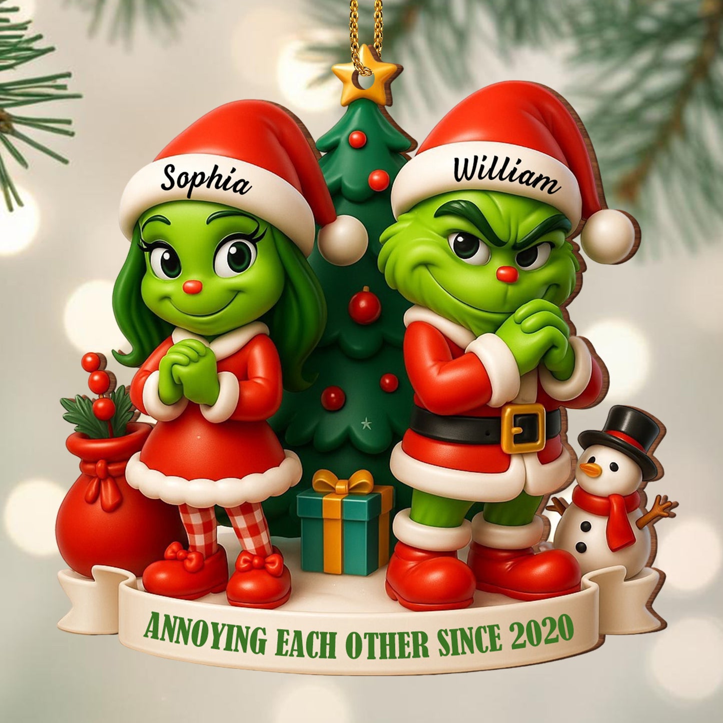 Annoying Each Other Since, Christmas Tree and Gifts