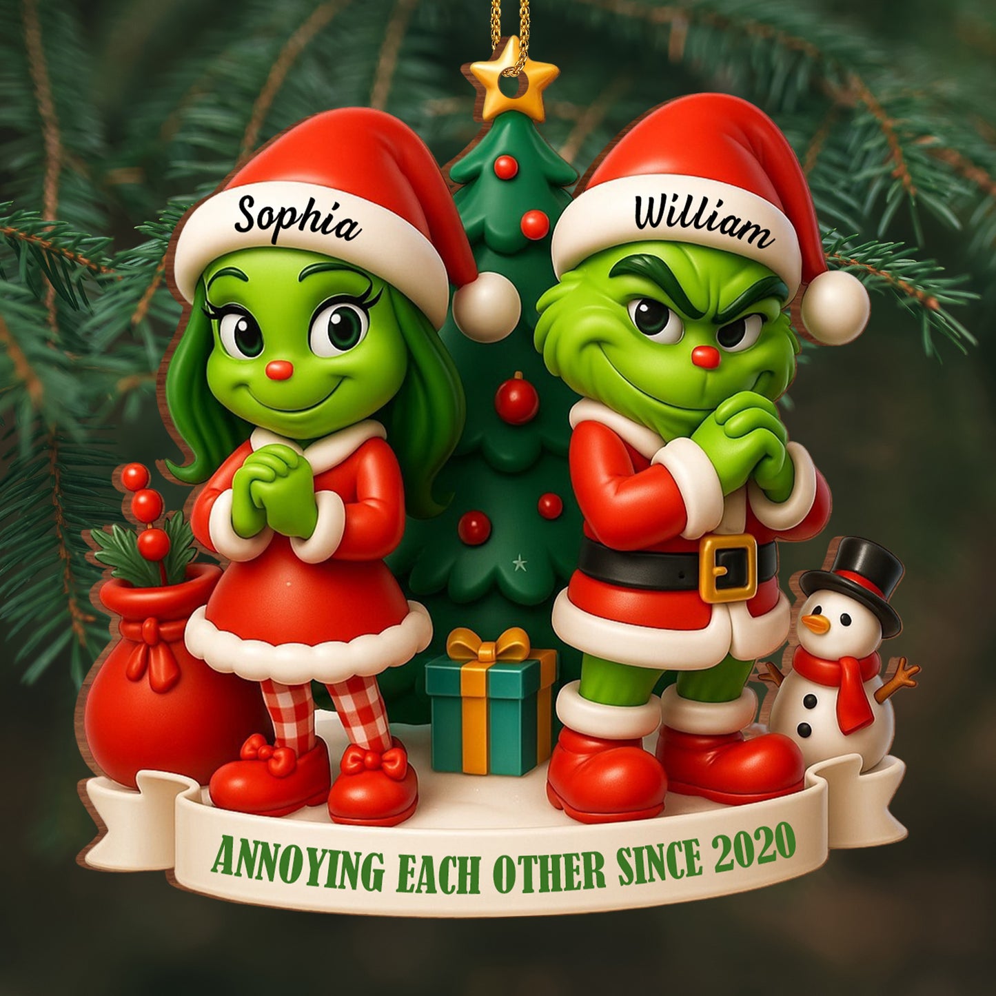 Annoying Each Other Since, Christmas Tree and Gifts