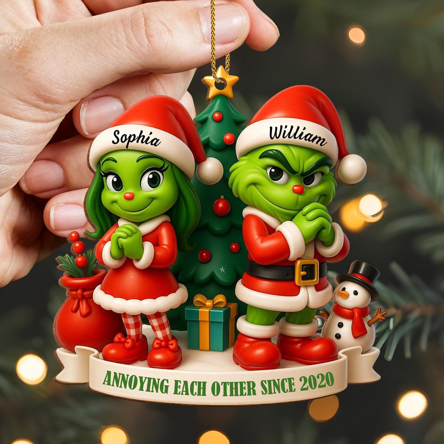Annoying Each Other Since, Christmas Tree and Gifts